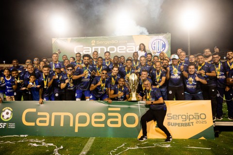 Confiança é bicampeão do Sergipão SuperBet