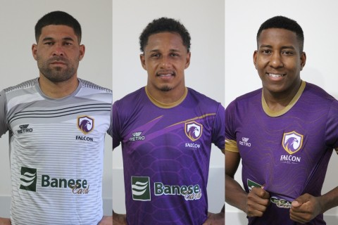 Falcon anuncia três reforços para a Copa Governador do Estado