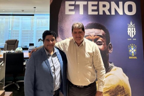 FSF participa de reuniões e presidente da CBF confirma presença na inauguração do CT Fifa