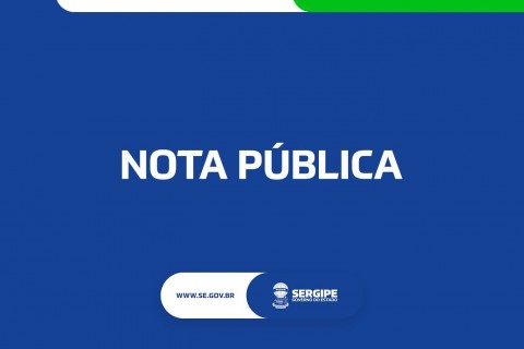 Nota - situação da Barragem do Poxim