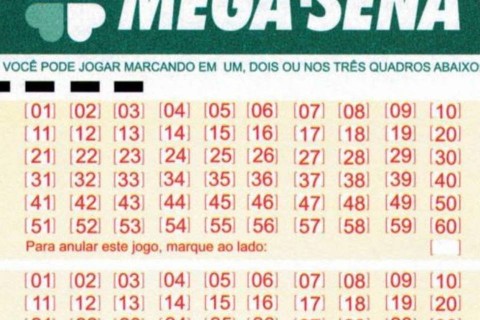 Mega-Sena acumula e prêmio vai a R$ 45 milhões.