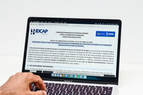 Concurso público para Fundação Renascer tem prazo de inscrição prorrogado até 15 de junho