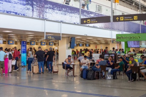 Fluxo de passageiros no Aeroporto de Aracaju teve aumento de 10% em dezembro