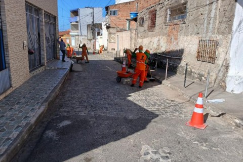 Emsurb realiza serviços de manutenção e limpeza na comunidade quilombola Maloca