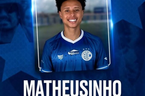 Confiança contrata o meia Matheusinho