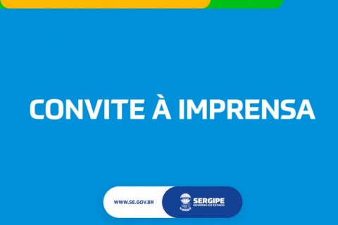 Convite à imprensa: início das obras de implantação de 25 quilômetros de tubulação para abastecimento de água no centro-sul sergipano
