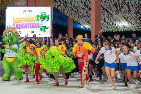 Sergipe abre Jogos Escolares Brasileiros Sub-18 de Futsal Feminino com festa e emoção