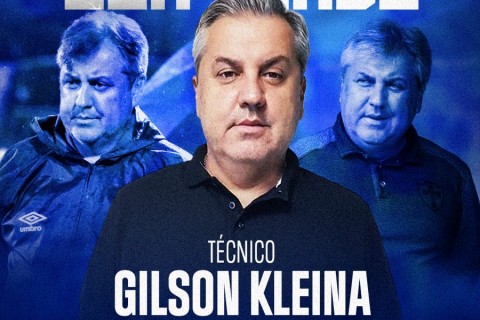 Gilson Kleina é o novo técnico do Tricolor da Serra