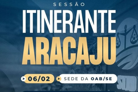 STJD realiza, em Aracaju, primeira sessão itinerante de 2026