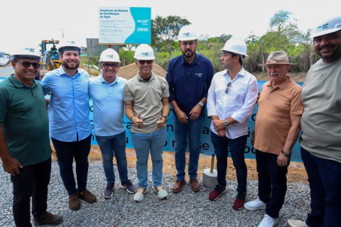 Iguá inicia quarta obra para melhorar abastecimento de água em Sergipe