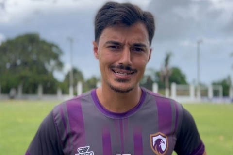 Theo Maia destaca semana cheia e  garante Falcon focado para partida contra o Carmópolis