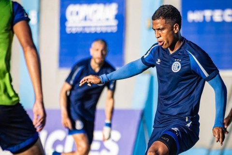 Páscoal e Danielzinho treinam normalmente